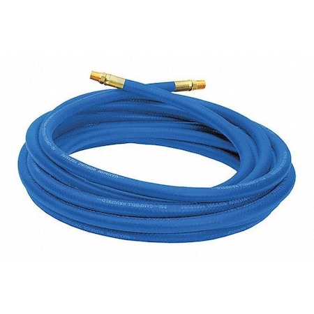 Campbell Hausfeld 3/8" x 25 ft PVC Air Hose 300 psi Blue PA117701AV