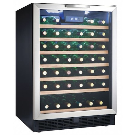 Danby Wine Cooler, 5.3 Cuft, 50 Bottles DWC508BLS