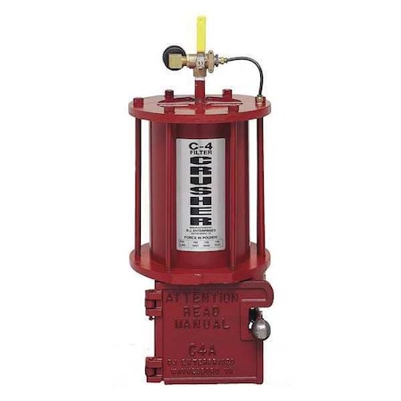 Husky 4 ton Pneumatic Automotve Oil Filter Crusher 007605