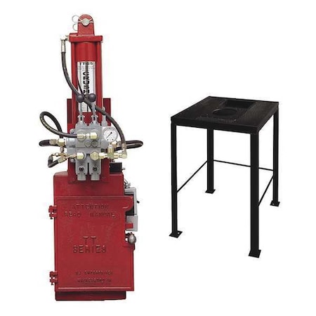 Husky Electronic Over Hydraulic Oil Filter Crusher & Stand 007720