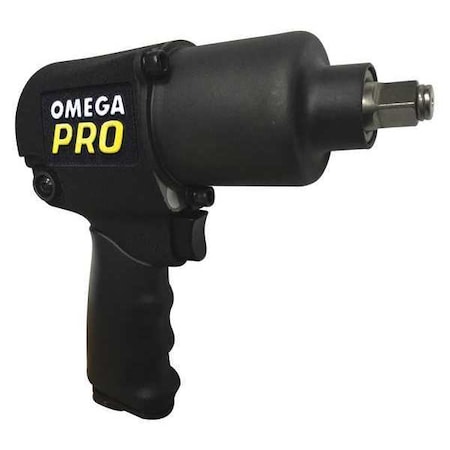 Omega Pro Impact Wrench, Air, 1/2" D 82002