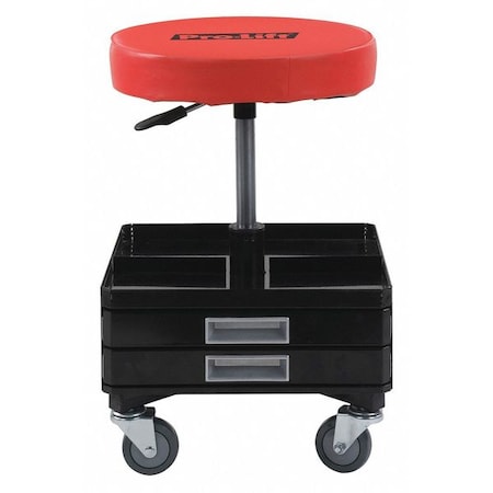 Pro-Lift Pneumatic Chair, Tool Tray, 36", 300 lb. C-3100