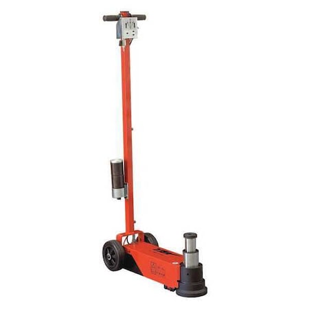 Esco Equipment Air/Hydraulic Jack, 2 Stage, 44/22 tons, Features: Min. Height 5.91" 92002