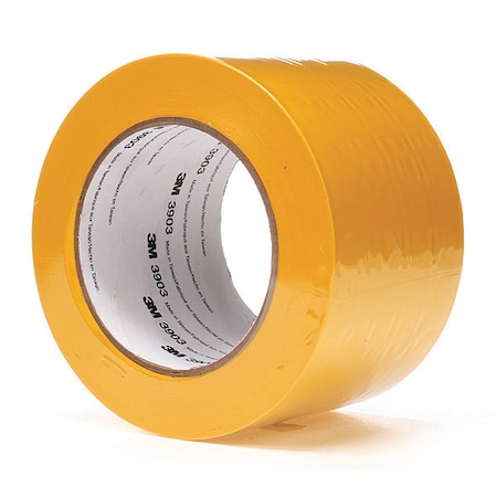 3M Duct Tape, Yellow, 50 yd L, 3 in W, PK18 3903