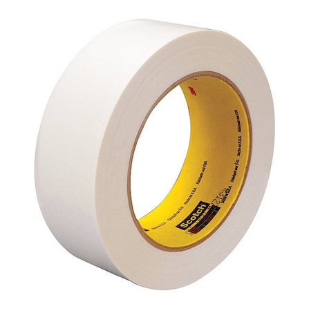 3M Splicing Tape, 18 mm W x 55m L, 4.2 mil Thick, White, Repulpable Adhesive, 48 PK R3127