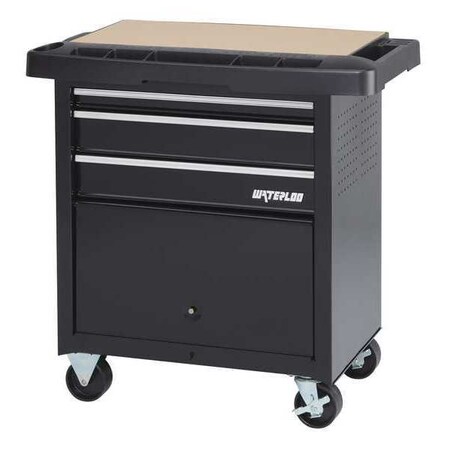Waterloo Project Center 3 Drawers Sp Pc3bk Zoro Com