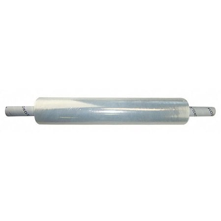 Zoro Stretch Wrap 20" x 1000 ft., Cast Style, Clear G6397749