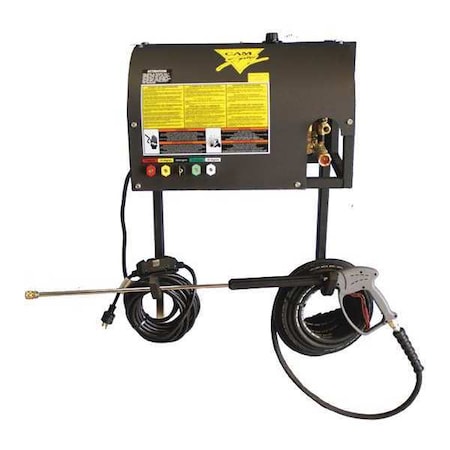 Cam Spray Pressure Washer, Cold, 120V, 1000 psi, 2 gpm 1000WM