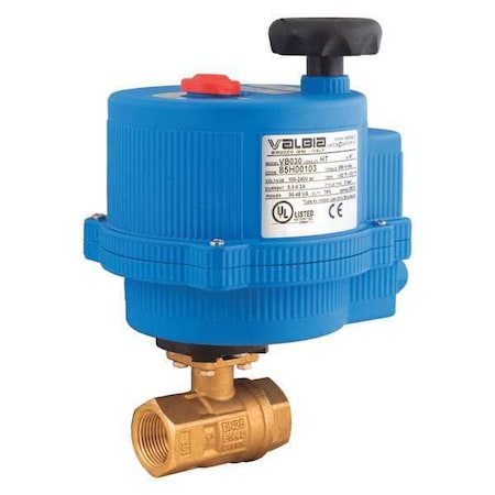 Bonomi 1-1/2" Electric Brass Ball Valve 110-240VAC 8E064LF-003-11/2