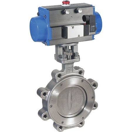 Bonomi Pneum, Act SS, Butterfly Valve, ANSI 150 SR9101-C1-4