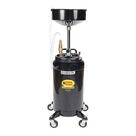 Johndow Industries Self Evacuating Oil Drain, 25 gal. JDI-25HDC