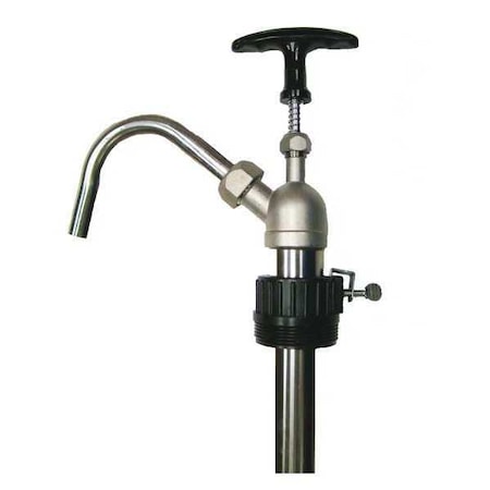 Action Pump Hand Pump, Piston, SS, 22oz/stroke THPS316