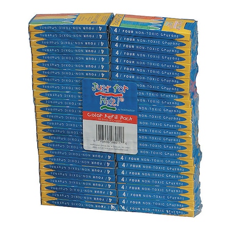 Hoffmaster Round Crayons, Boxed, PK4 120804