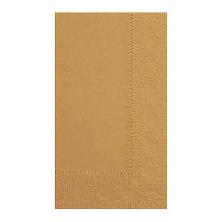 Hoffmaster Gold Dinner Napkin, 2 Ply, 1/8 Fold, PK125 180545