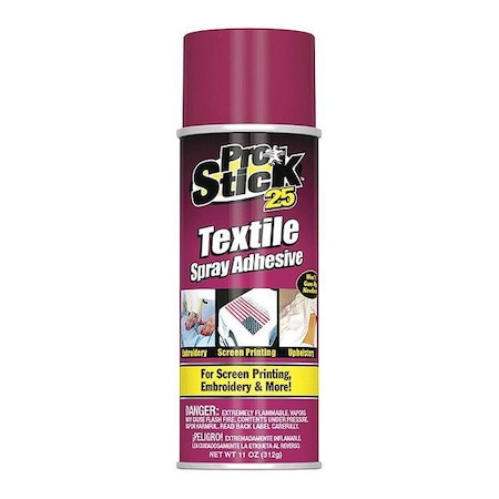 Pro Stick Pro Stick 25, Textile Spray, Adhesive, 11oz TX-005-047