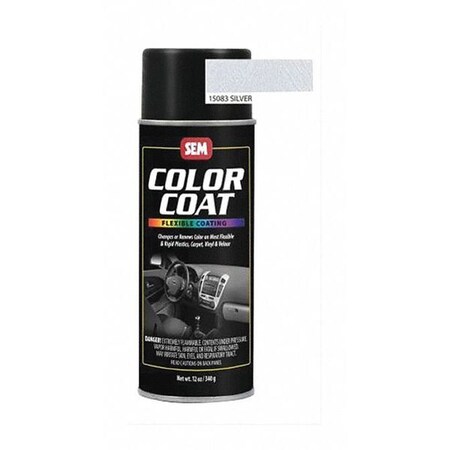 Sem Color Coat Aerosol, Silver 15083