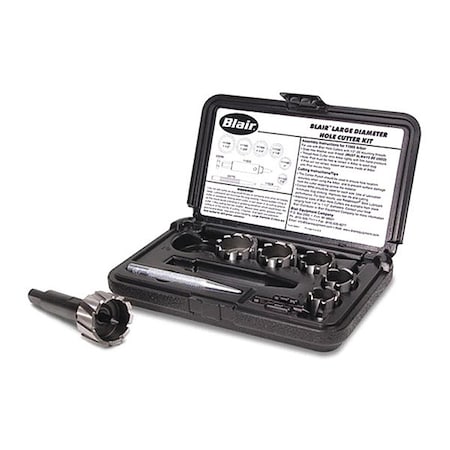 Blair Equipment Co Large Diameter Cutter Kit, Fractional 11091