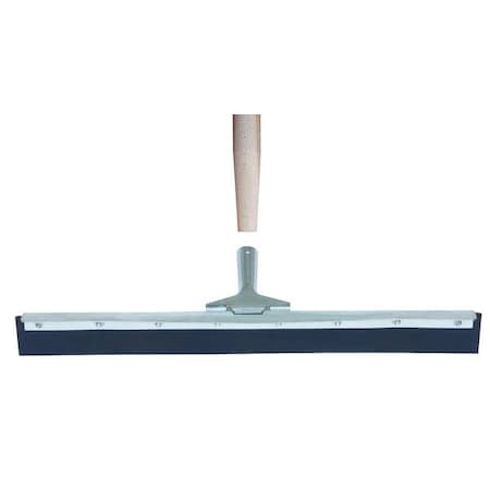 Tough Guy Floor Squeegee, Straight, 18" W 59JM34