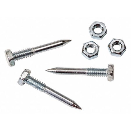 Midwest Rake Replacement Steel Spikes, 1-1/2" L, PK26 46127