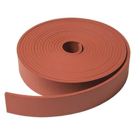 Midwest Rake Roll, 25 ft. L, No-Notch, Rubber, Red 79605 | Zoro