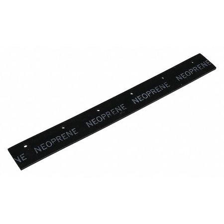 Tough Guy Repl. Squeegee Blade, 9-1/2"L, Neoprene 3ZHR1