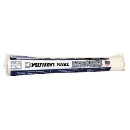 Midwest Rake 18" Paint Roller Cover, 1/4" Nap, Woven 48208