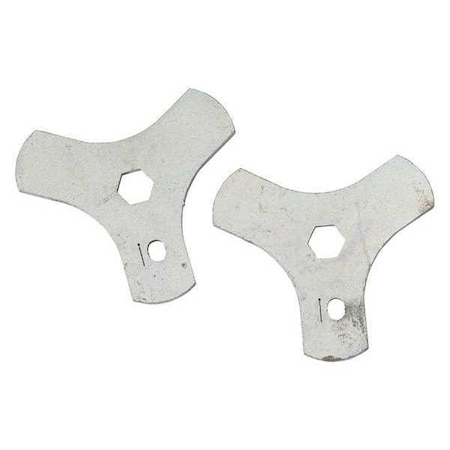 Midwest Rake CAM Set, Size 10, 5/8" L, 3 Settings, PK2 57090