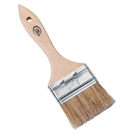 Midwest Rake Chip Brush, White Bristle, 2-1/2" L 48132