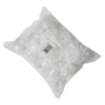 Midwest Rake End Caps, Polypropylene, 1/4" dia., PK24 SA30042