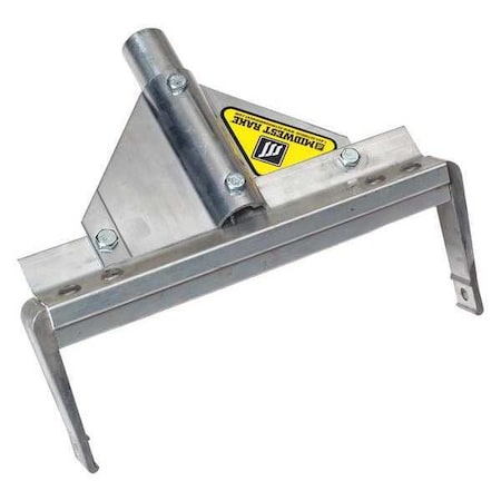 Midwest Rake Aluminum Frame, 9" L, 3/8" SS Axle 60108