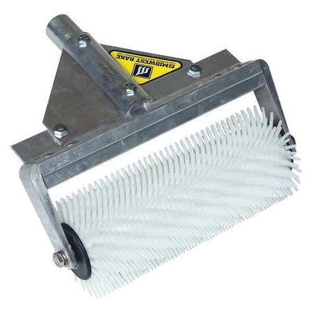 Midwest Rake Spiked Roller, Blunt, 9" L, 13/16" Spikes 59709