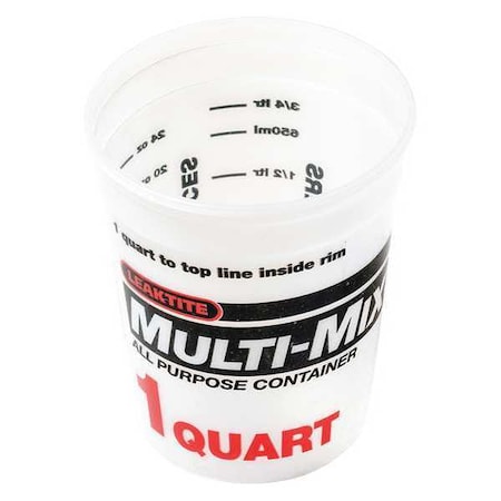 Midwest Rake Mixing Container, Multi-Purpose, 1 qt. 46221