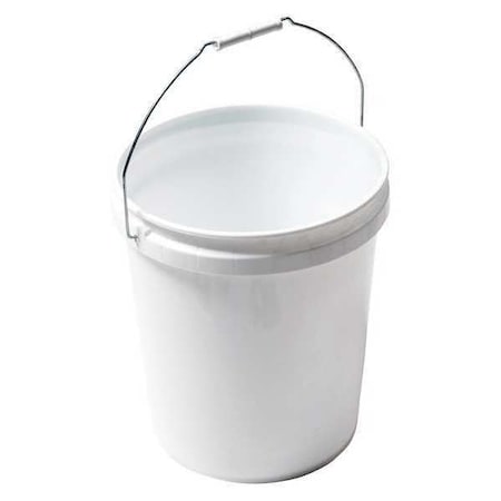 Midwest Rake Project Bucket, 5 gal., White 46228