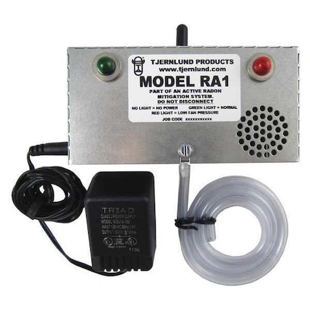 Tjernlund Products Radon Fan Failure Alarm RA1