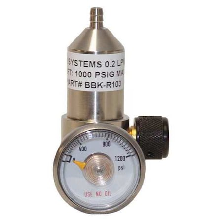 Air Systems Intl Calibration Gas Regulator/Gauge BBK-R103