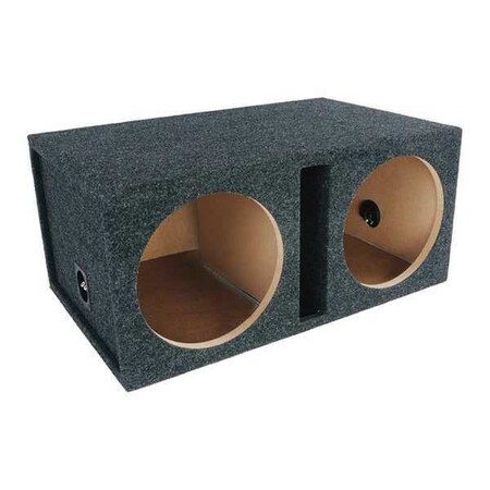 Atrend Enclosures Dual Vented, Speaker Box, 12" 12DQV