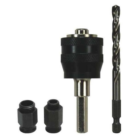 Diablo Arbor SDS Plus Pilot, HSS, 2 Adapter Nut DHSARSDS
