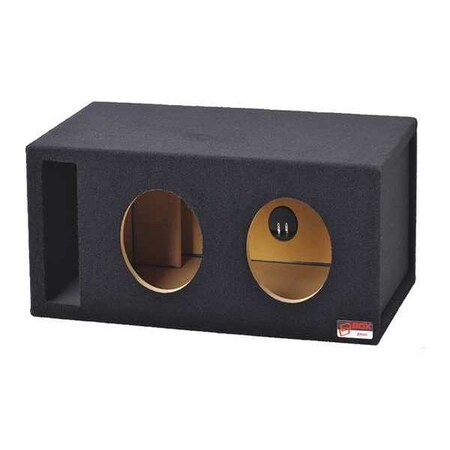 Atrend Enclosures Dual, Vented Enclosure, 8" 8DQVDD