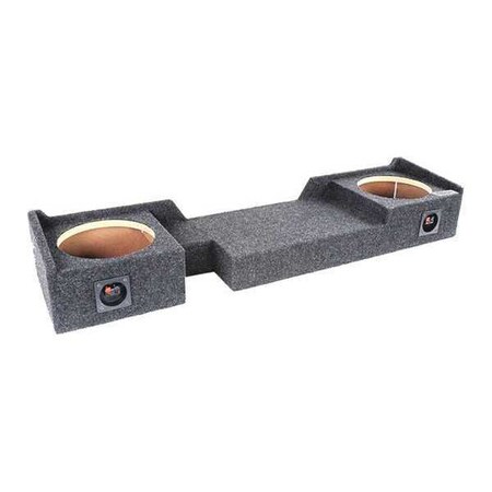 Atrend Enclosures Dual, Down-Firing, Subwoofer, Carpeted, 10" A37210CP