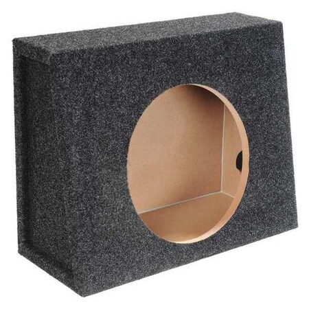 Atrend Enclosures Single Bass Box, Sealed, Empty Truck, 12" E12ST