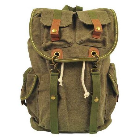Blackcanyon Outfitters Backpack, Canvas Backpack, Heavy Cotton Canvas Fabric BCOCANBKPK
