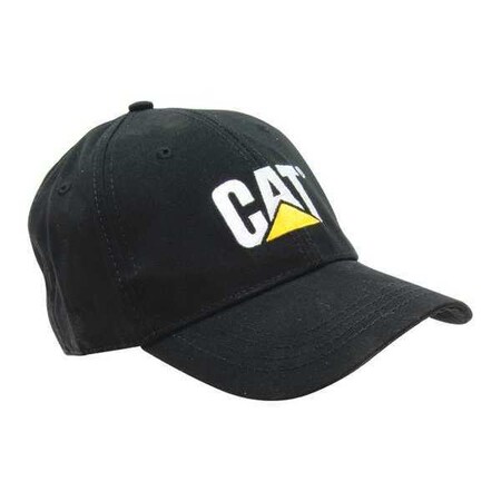 Cat CAT, Trademark Logo Cap, Black W01791B