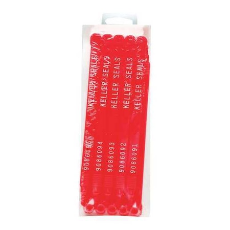 Jj Keller Plastic, Trailer Seals, PK10 5-MP