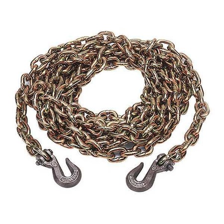 Kinedyne Grade, 70 Chain, Grab Hooks, 3/8"X20ft.,  1003820BX
