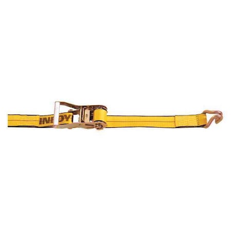 Kinedyne Ratchet Strap, with Wire Hooks, 2"X30ft. 513084DAS
