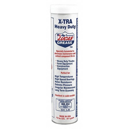 Lucas Oil Heavy Duty Grease Cartridge, 14.5Oz 1030110