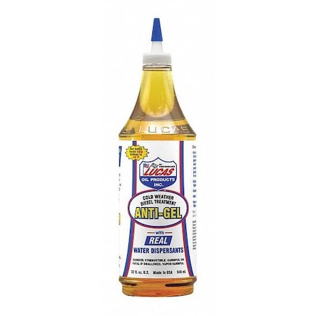 Lucas Oil AntiGel, Cold Wthr, Diesel Treatment, 32oz. 10865L