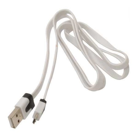MobileSpec MSMICROWH5G White Micro USB Sync Cable - 3 Feet