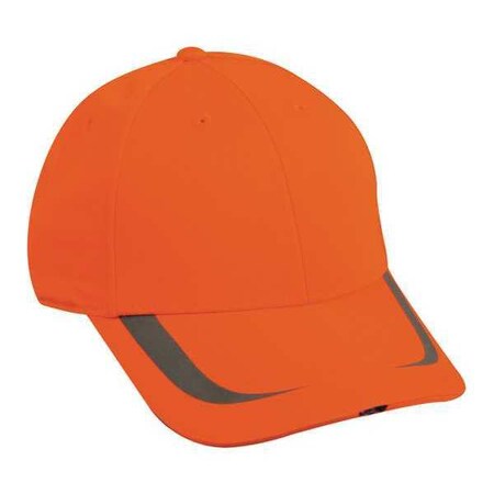 Outdoor Cap Safety Cap, LED Lights, Hi-Vis, Orang SHB302OR