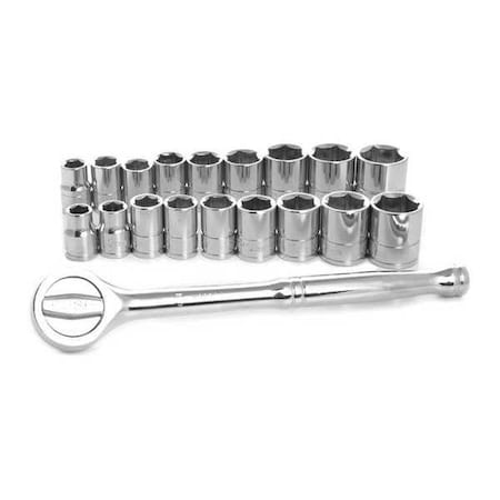Performance Tool Socket/Racket 19pcs W38301